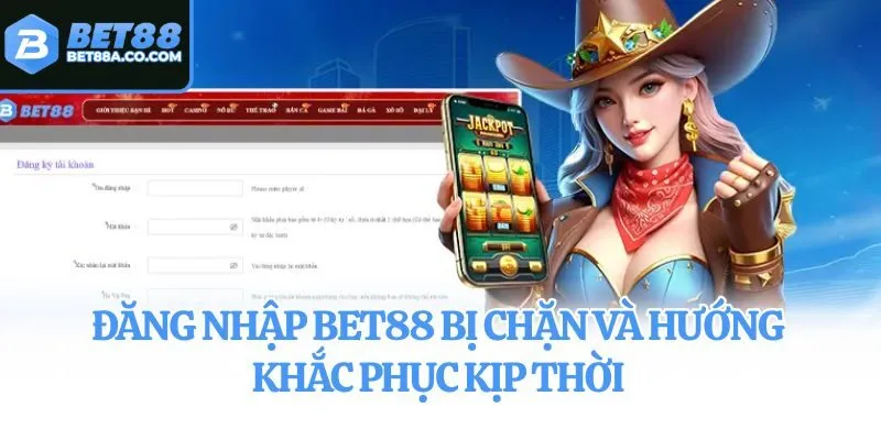 Đăng nhập Bet88 bị chặn và hướng khắc phục kịp thời